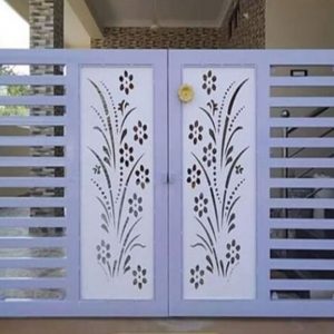 bộ cửa cổng thép 125d