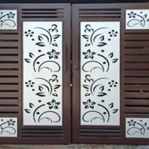 125f bộ cổng cnc hoa lá