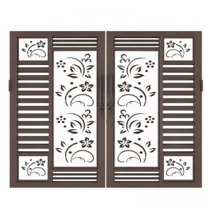 bộ cỏng 2 cánh thép cnc hpaj tiết hoa lá