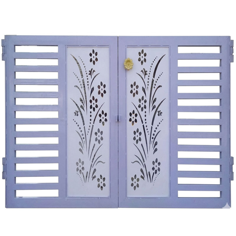 cổng thép cnc sáng màu 125d